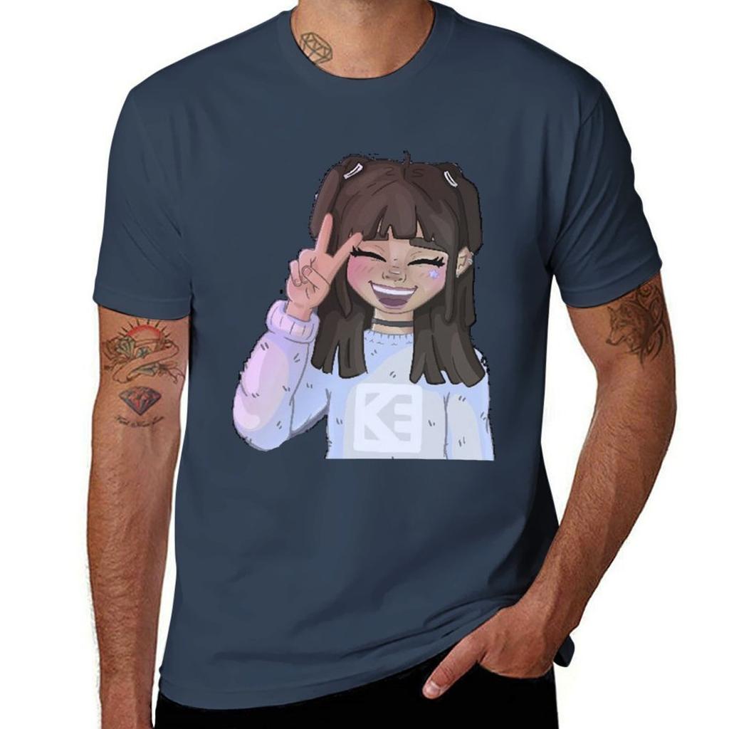 Katherine elizabeth cute TShirt Fashion Casual Short Sleeve TShirt