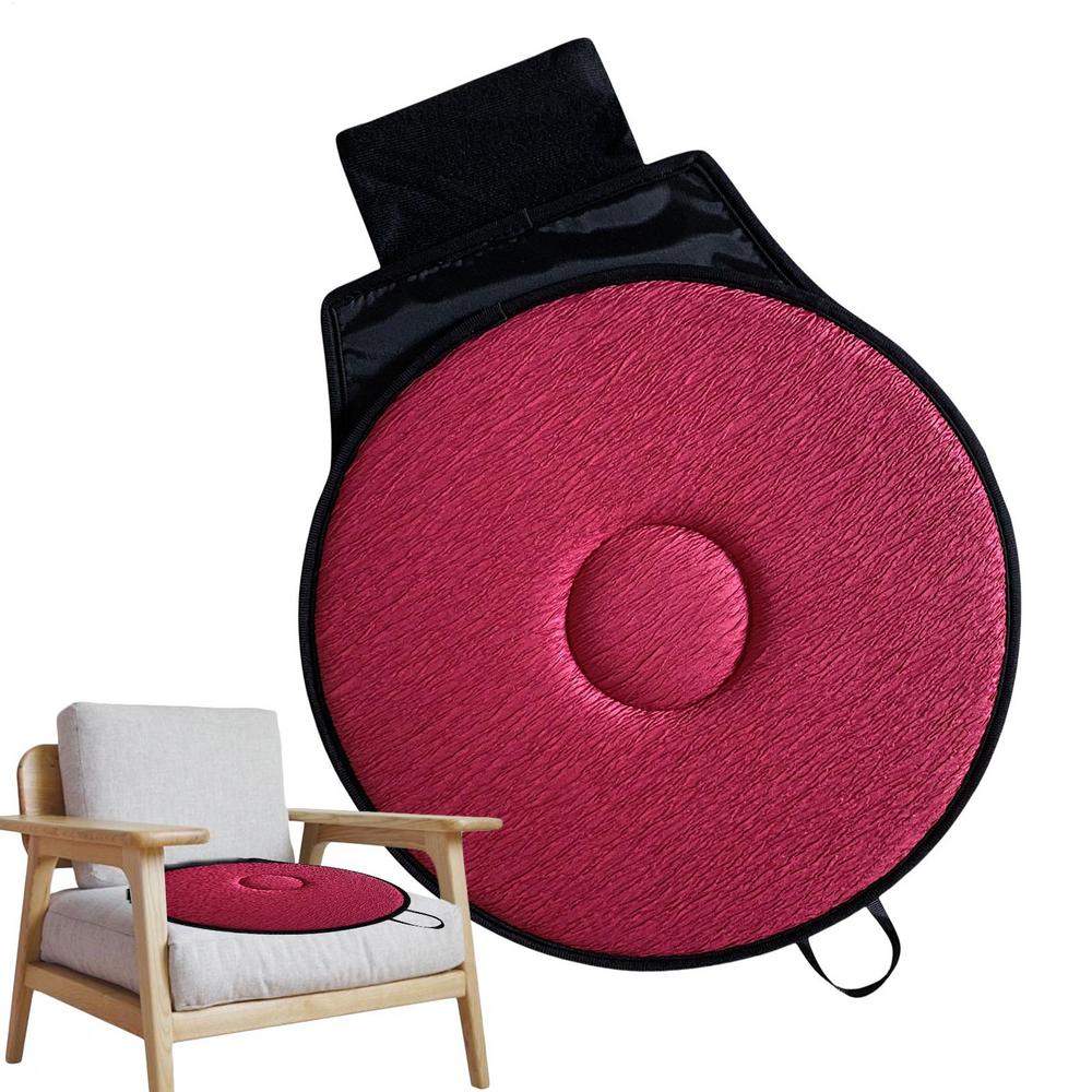 360 Degree Rotating Car Seat Cushion for Elderly Portable Auto Swivel Seat Pad Comfort Car Seat Mat Universal for Car Interior