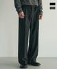 ROTEMBER [Derek X Rotember] Belted Two-Tuck Wide Slacks [ 2 Colors ]