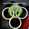 Glow Ignition Switch Decorative Ring - Interior Button Sticker for Car