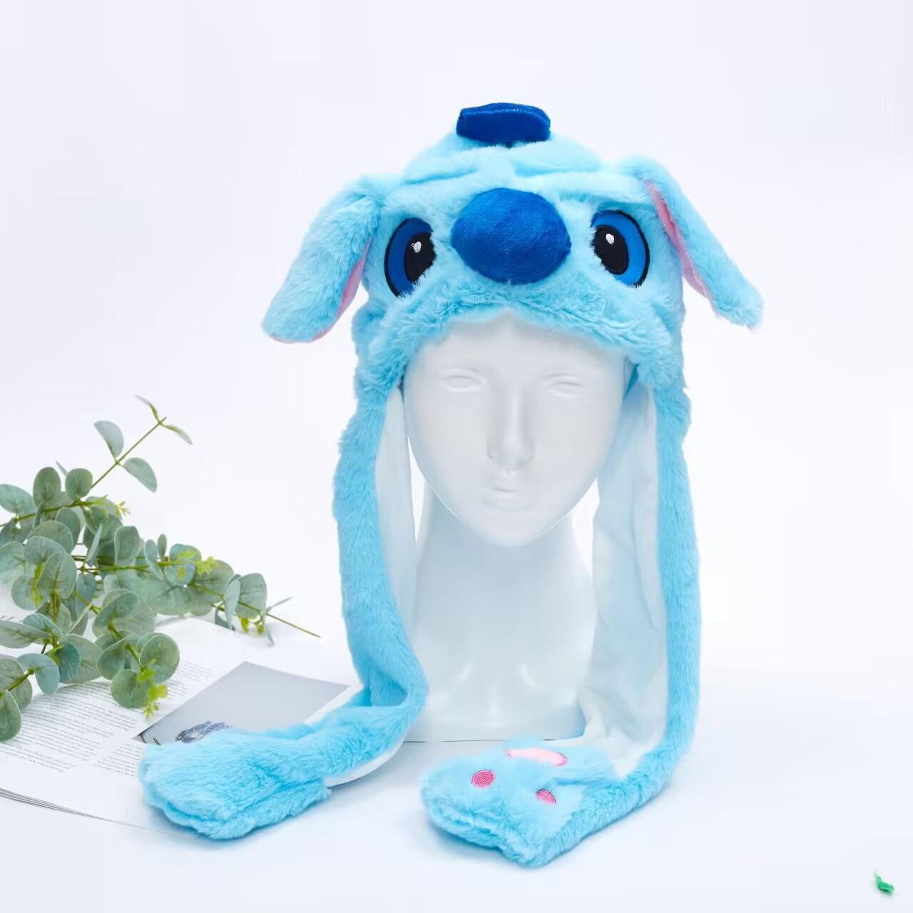 

Очаровательная шапка-ушанка Пикачу, Зайчика и Санта-Дракона для детей One Size