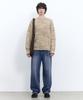 INSILENCE Italian Wool Mixed Pullover Light Beige