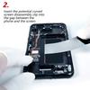 High Strength 0.1mm Steel Phone Pry Tool For Curved Display Removal Ergonomic Grip And Slim Design Smartphone Repair Accessory