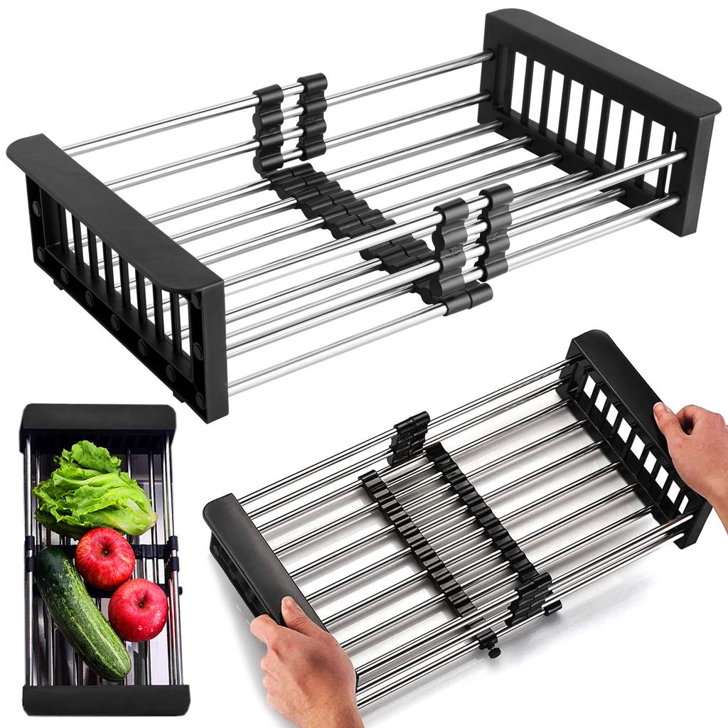 ORDOS sink drainer basket black
