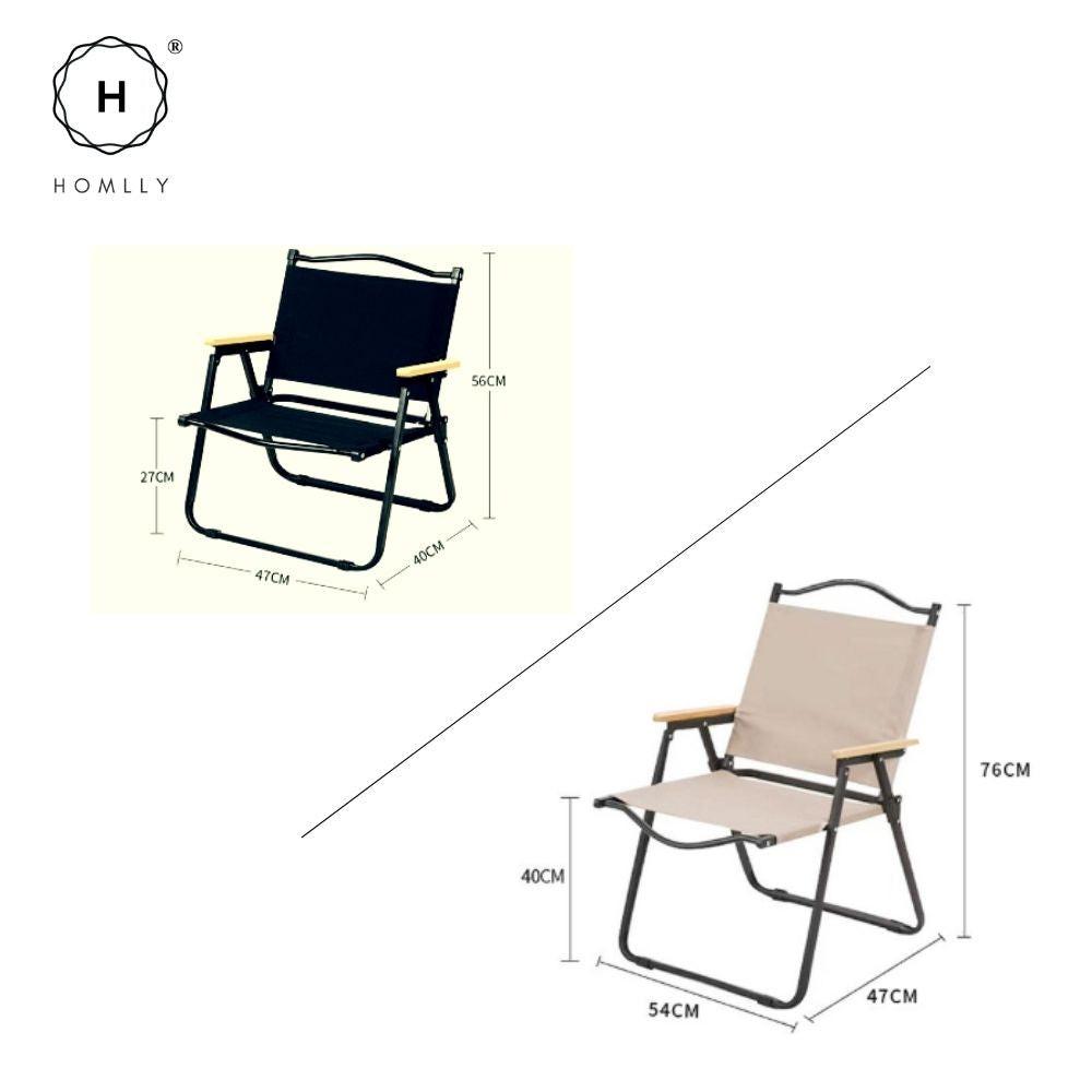 HOMLLY Joqii Foldable Outdoor Camping Table Chair