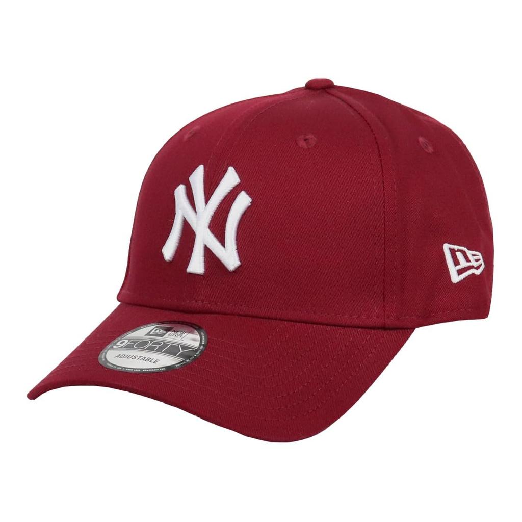 New Era Cap 9FORTY MLB New York Yankees Essential Maroon Adjustable Hat 80636012