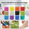 Elastic Bandage Sports Pet Bandages Self Adhesive Tape Protect Wrist Palm Finger Arm Shoulder Knee Ankle Pets Leg Tattoo Safety