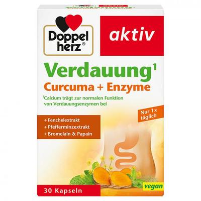 Verdauung Turmeric + Enzyme Capsules (30 Packs)