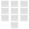 10 Sheets with Adhesive Backing Face Eye Jewels Sticker DIY Crystal Gem Sticker  Gift Decor