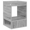 Side Table Grey Sonoma 40 x 40 x 56 cm Engineered Wood