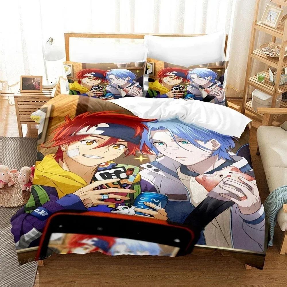

Fashion 3D Print Anime Sk8 The Infinity Bedding Set Bedroom Soft Modern Bedspreads Comefortable Duvet Cover Quilt Pillowcase EU Single(135*200cm)3pcs
