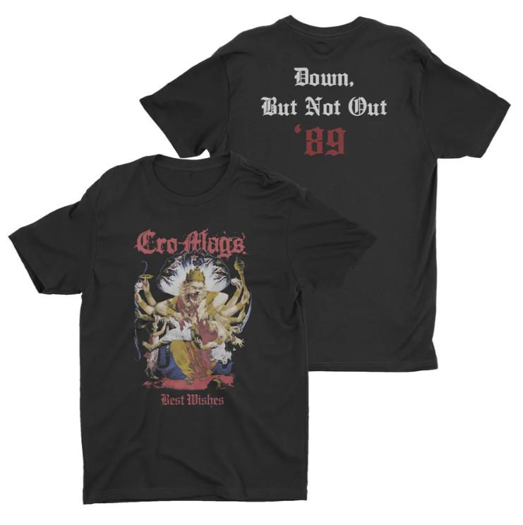 CroMags – Down But Not Out TShirt Unisex T-Shirt XL