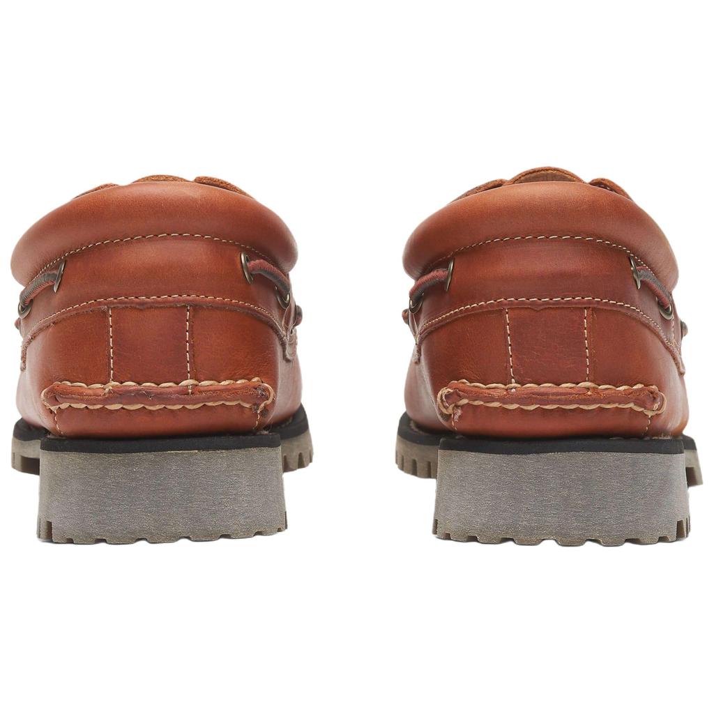 Timberland 3-Eye Versatile Comfortable Boat Shoes Men Shoes Brown TB0A2PDQEJD