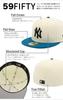 New Era Cap 59FIFTY MLB New York Yankees Under Visor 7 70930899 NER36C5181 2-Tone 3/4