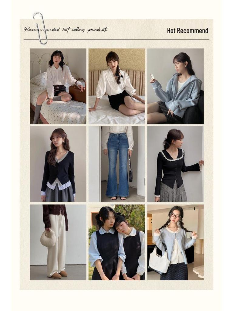 Ge Ming Damen Retro Hohe Taille Unregelmäßiger Karomuster Mittellanger Rock für den Frühling, W442C