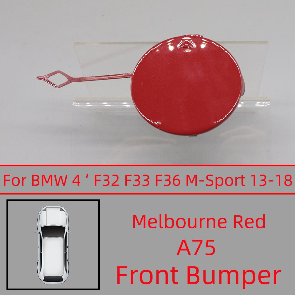 Für BMW 4er M-Sport F32 F33 F36 2013 2014 2015 2016 2017 2018#51118061005 Frontstoßstange Abschlepphaken Abdeckung Kappe