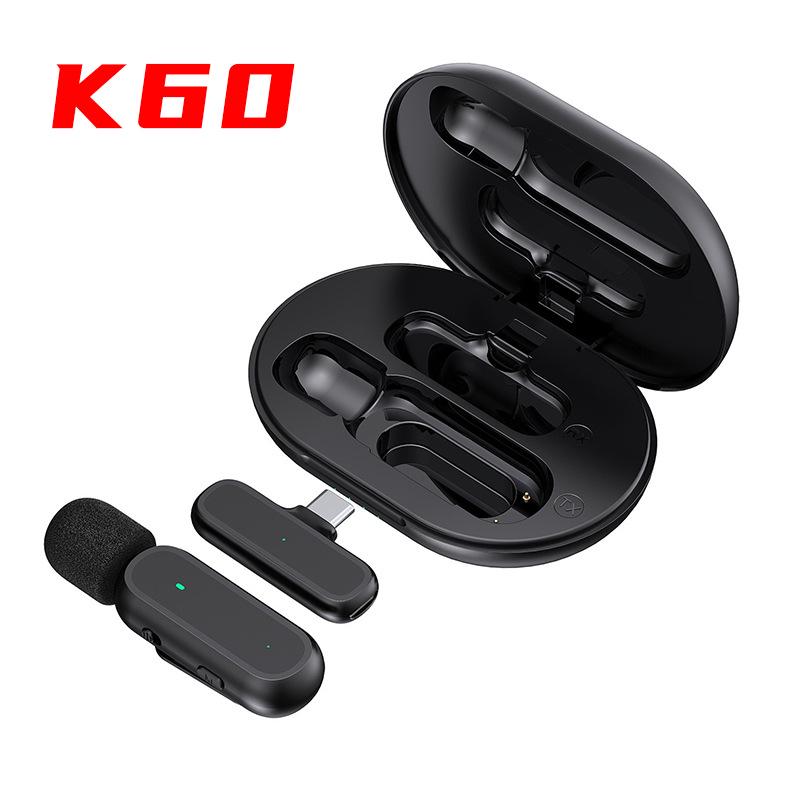 J3 Wireless Lavalier Microphone: Outdoor, Mobile, Live Recording, Noise-Reducing, Compact for Interviews.