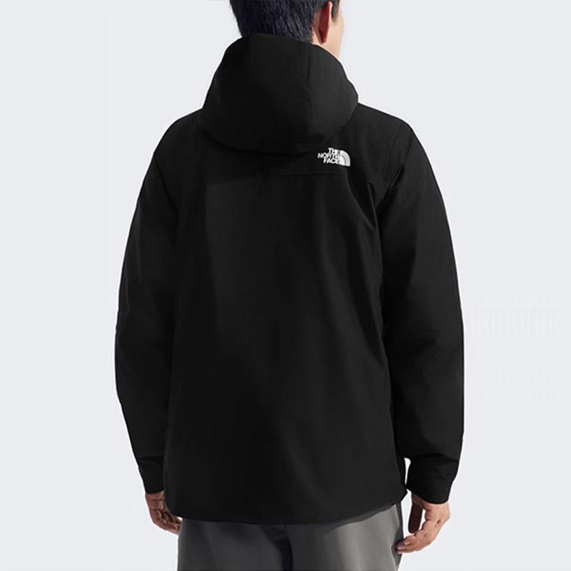 THE NORTH FACE Urban Exploration Waterproof And Windproof To Keep Warm Windbreaker Jacket Men's Cosmic Black NF0A83SL-4HF