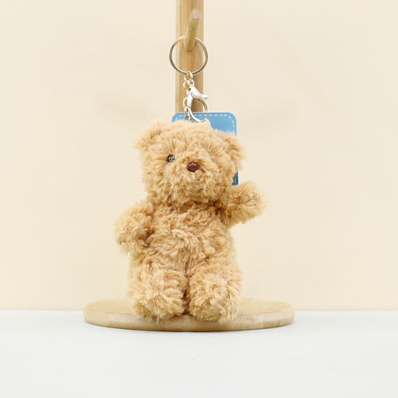 Bear Cute Plush Toy Doll Keychain Cartoon Bag Pendant Accessories Gift Children