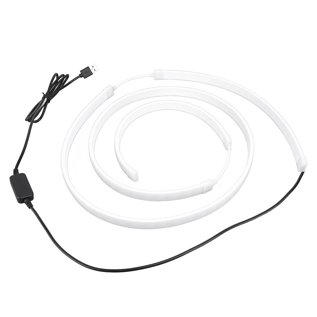 Computer Screen LED Strip Light RGB USB Computer Screen Sync Backlight for 49in Desktop Display