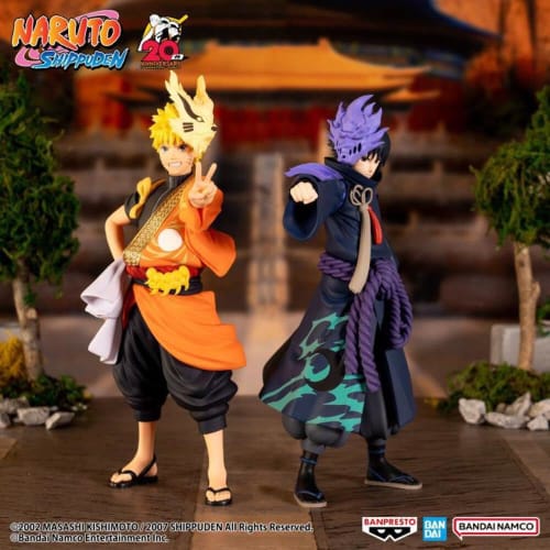 BANPRESTO Naruto Shippuden Uzumaki Naruto Figure (TV Anime 20th Anniversary Costume)