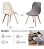 Wasserdichte Diamond-Jacquard-Esszimmerstuhlhusse für Eames und Shell Chairs