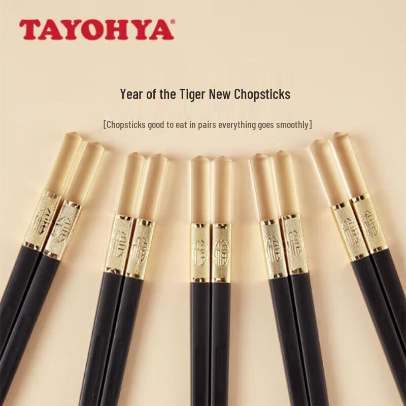 Duoyangwu Five Blessings Alloy Chopsticks