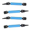 RC Car Front Rear Universal Drive Shaft Axle with Connector Remote Control Car Drive Shaft for ARRMA 1 10 Blue