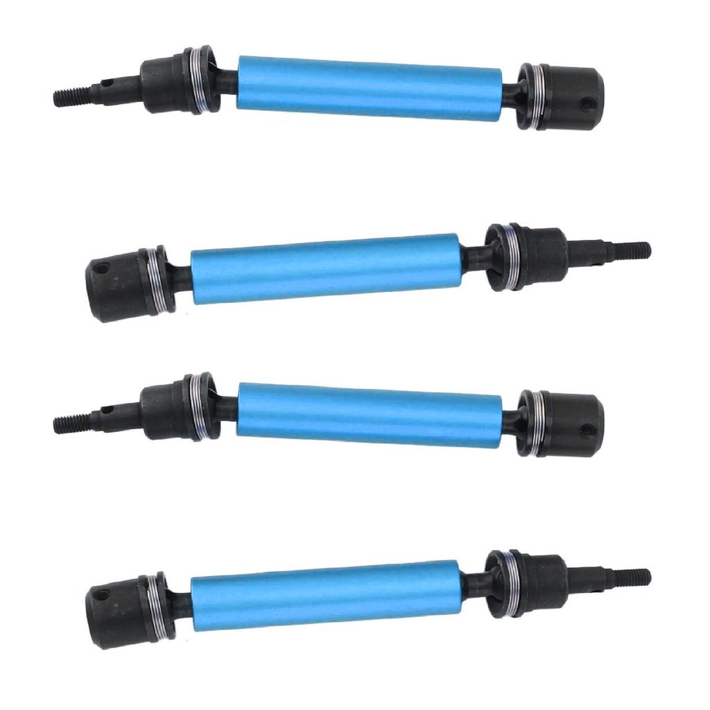 RC Car Front Rear Universal Drive Shaft Axle with Connector Remote Control Car Drive Shaft for ARRMA 1 10 Blue