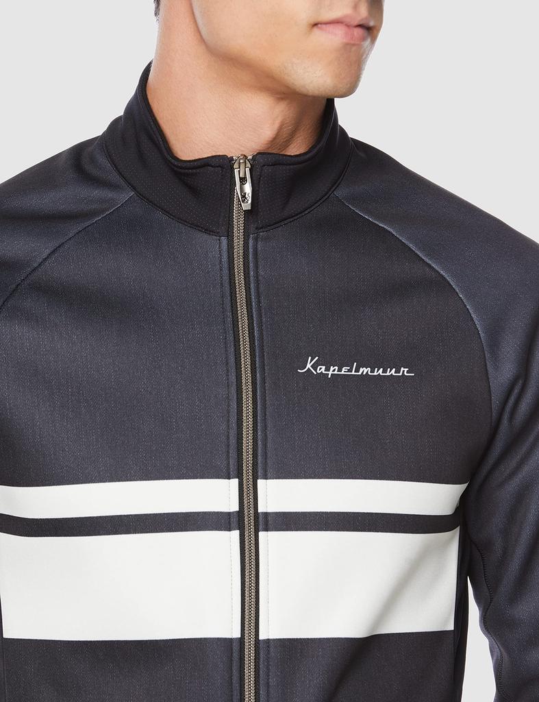 Kapelmuur Thermo Black Size for Cycling Made In Japan Jacket, Denim, S, Fall/Winter (5°C-15°C),
