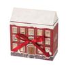 [1 Piece] HEADS Advent Calendar 21 X 10.4 X 23 Cm Red Christmas Winter House 7 Days HEADS XWH-ADV1