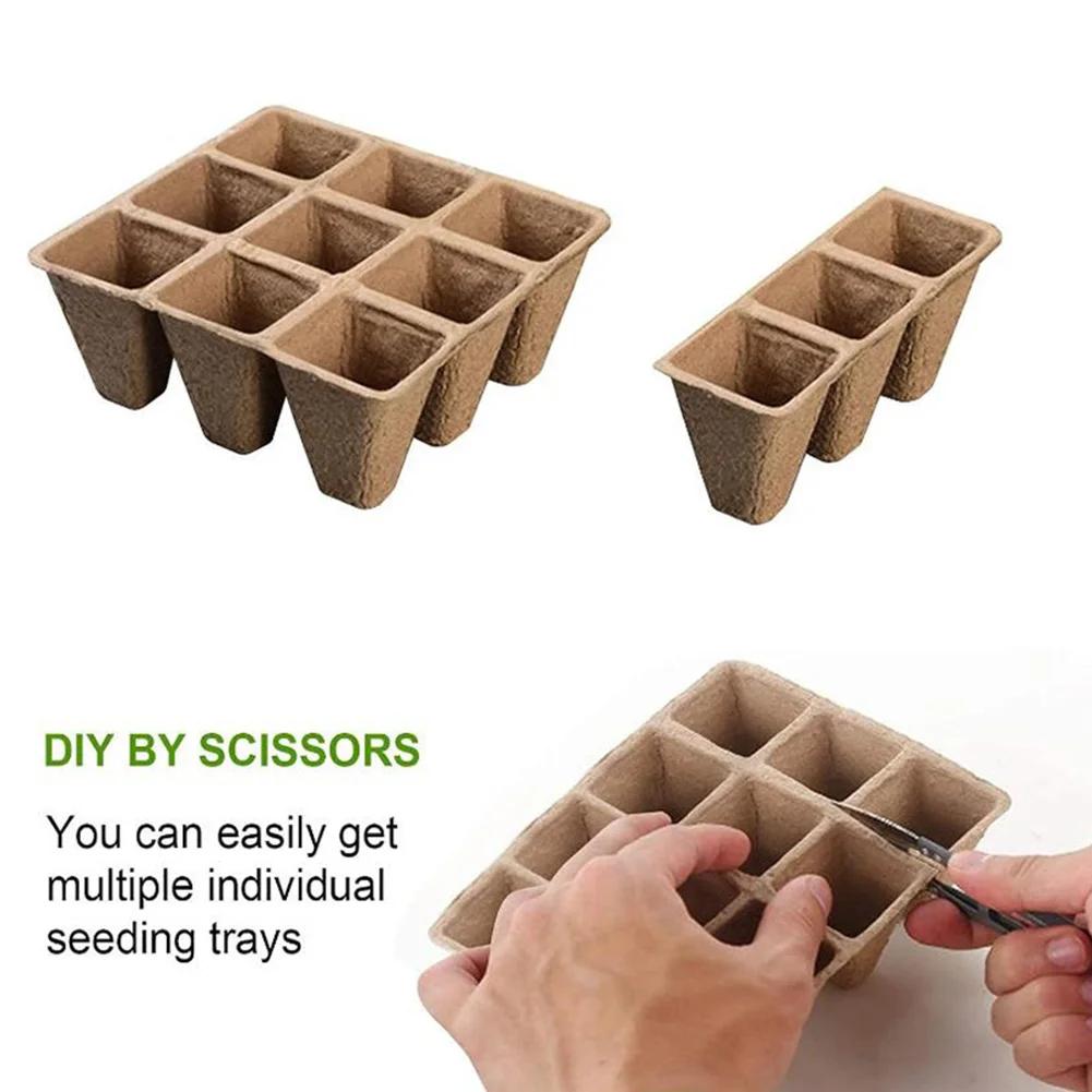 Plant Starter Trays Biodegradable Young Plant Cups With Convenient Separation And Optimal Growing Conditions For China Mainland