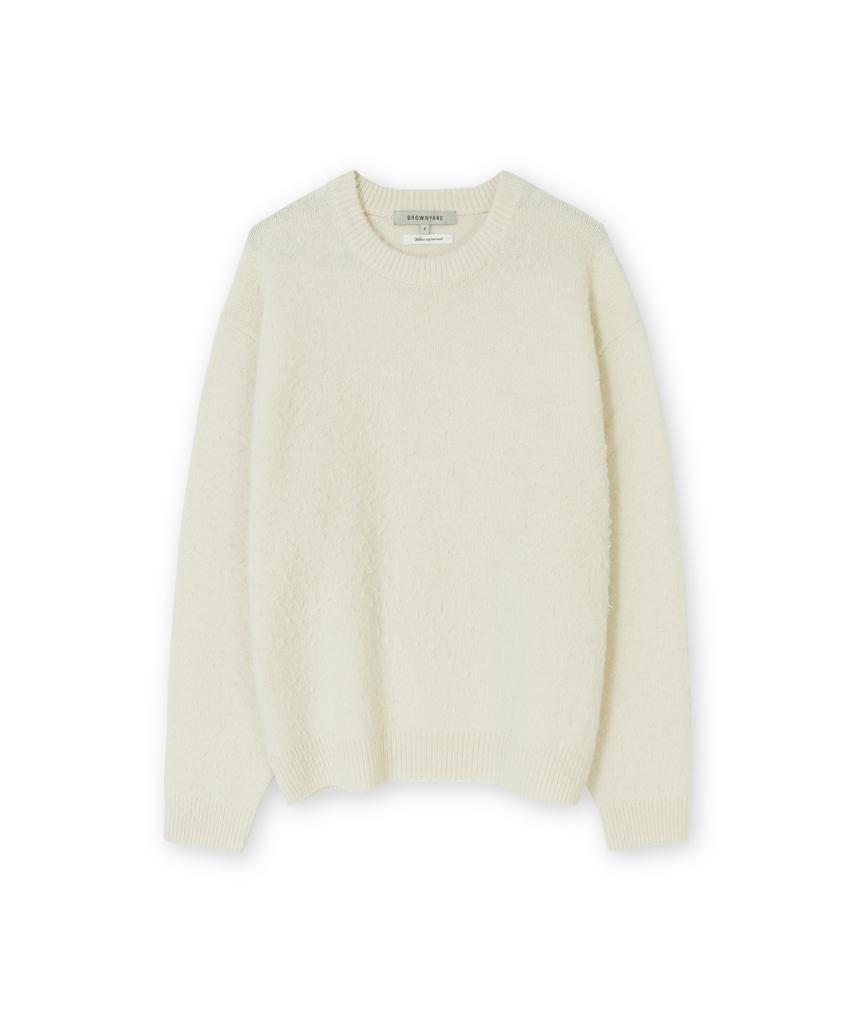 Beulaunyadeu Brushed Sweater, Ivory