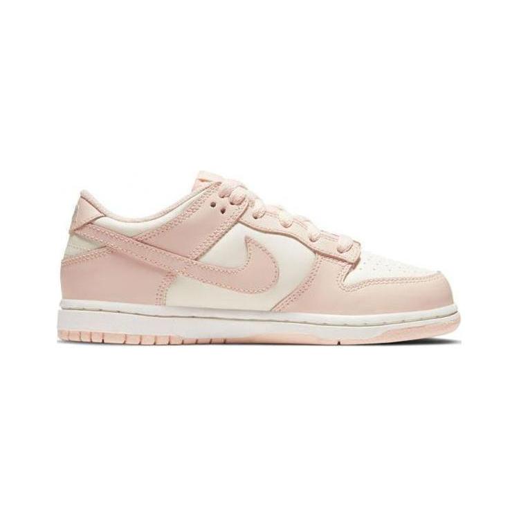 Nike Dunk Low PreSchool 'Orange Pearl' (Unisex) Sail / Orange Pearl Kids' Skateboarding Shoes CW1588 101