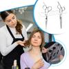 Wall Mounted Scissor Holder with 11 Holes Salon Tool Hair Cutter Supplies Acrylic Display Stand for Work Space Barber Shop