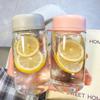Transparent Student Water Cup 400/550ml Water Bottle INS Drinking Cup  Outdoor Sports