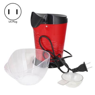 Tragbare elektrische Popcornmaschine für den Haushalt, Heißluft, ölfrei, Mini-Popcorn-Popper, 1200 W