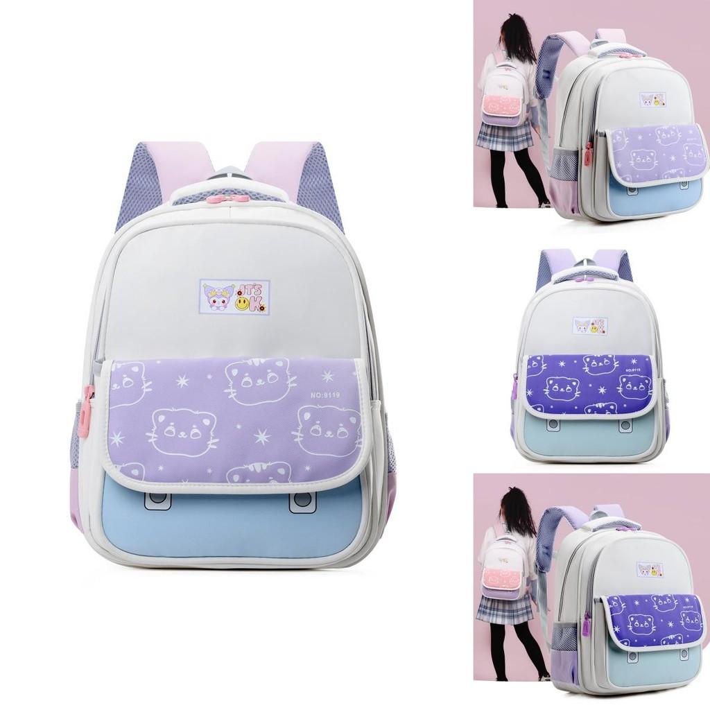 Stylish And Lightweight Kids Cartoon Backpack Perfect For Preschool And First Grade