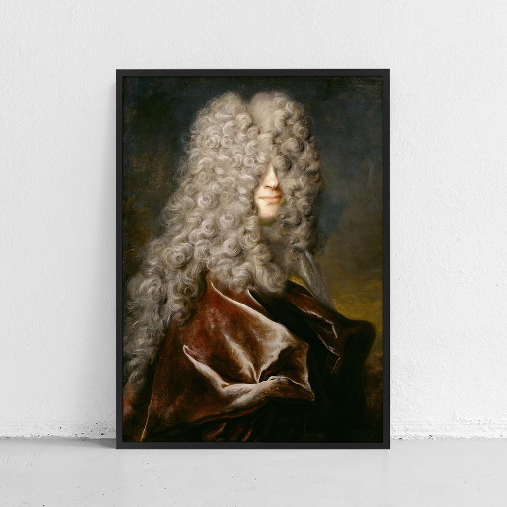 Poster Portrait Hair Curls