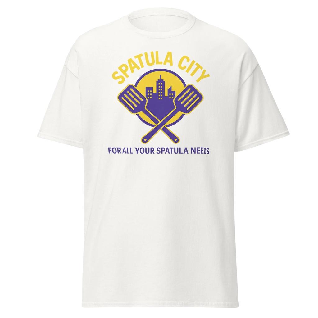 Spatula City T-Shirt - Funny 80's UHF Movie Quote T-Shirt, Unisex