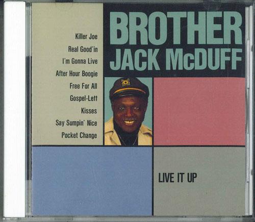 

CD JACK MCDUFF - Live It Up PCD2313 P-VINE 1992 Japan Obi Jazz Used