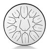 6 Inch 11 Notes Steel Tongue Drums Professional Percussion Rare Musical Instrument Drums Mandolin Meditation Accessories