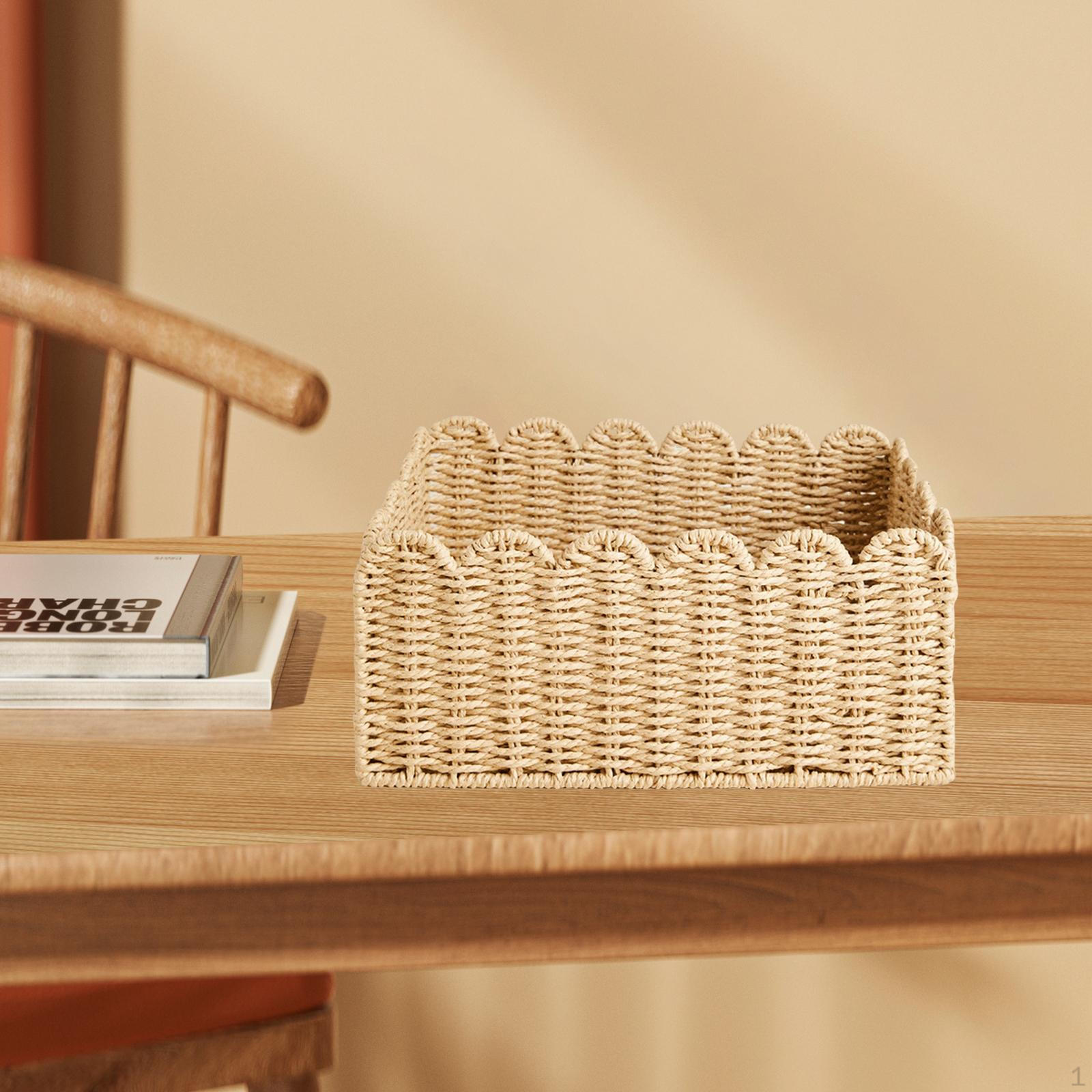 

Организационная корзина для хранения, корзина для одежды, многофункциональная домашняя декоративная прачечная 24x24x14CM