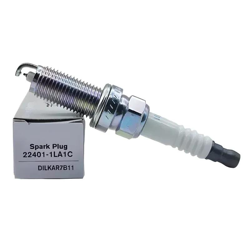 4 Pcs 22401-1la1c Dilkar7b11 Iridium Spark Plug For Nissan Maxima Titan Infiniti Qx70 Qx60 Qx56 Q70l Teana 350 370 224011la1c