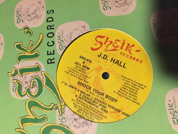 

12-дюймовая пластинка J.D. ХОЛЛ - Потряси свое тело SRD816 Sheik Records 1988 США Соул/Фанк Б/У