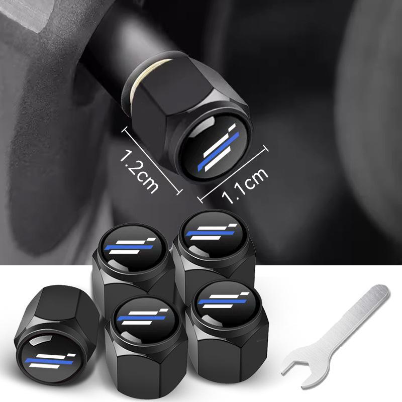 Bouchons de Valve de Pneu Métalliques Antivol Personnalisés