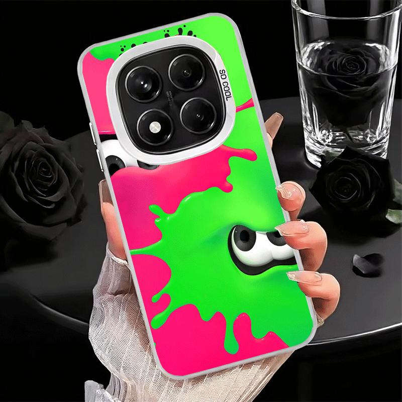 S-Splatoons Game Soft Phone Case for Xiaomi Redmi Note 13 14 15 Pro Plus 12S 12 11S 11 11T 10S 10 Shockproof Cover Back Shell
