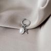 Asymmetrical Rhinestone Drop Earrings - Korean Style, Trendy & Unique Geometric Jewelry for Women