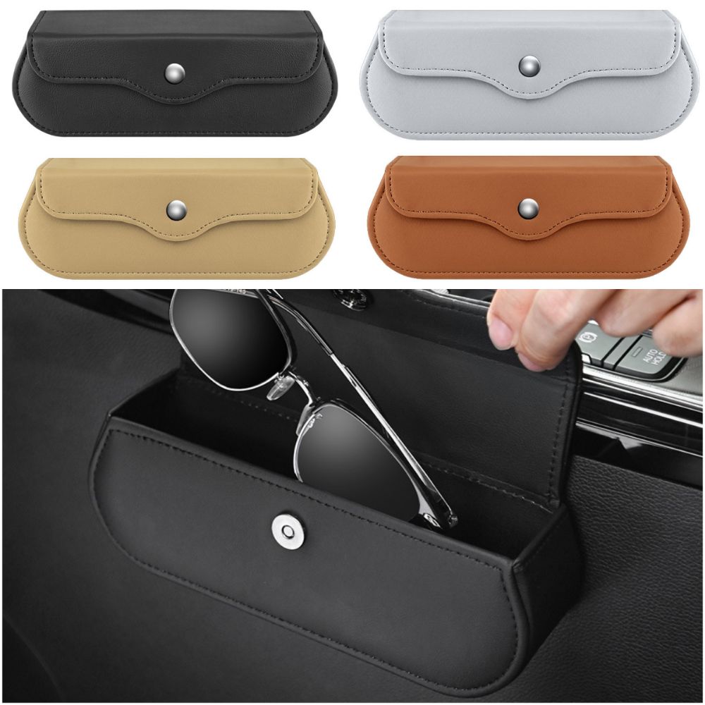 Multicolor Car Glasses Case Sun Visor Install Glasses Holder Cars Universal
