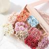 Artificial Flowers Silk Carnation Mini Bouquet Outdoor Garden Wedding Wreath Home Vase Table Decorati Scrapbook Bridal Ornaments